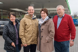 Die Geschftsleitung der I-Tank in Irschenberg - Familie Waldschtz und Mhlpointner